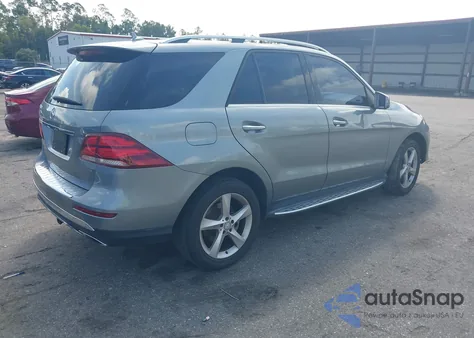 2016 Mercedes-Benz Gle из США, поврежденный, VIN 4JGDA5JBXGA710809